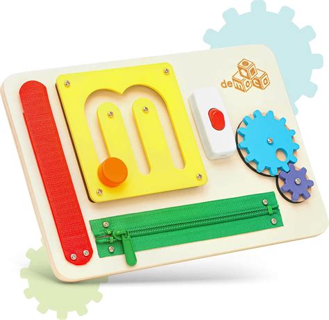 montessori holzspielzeug|Amazon.com: deMoca Busy Board Montessori Toys for Toddlers,。